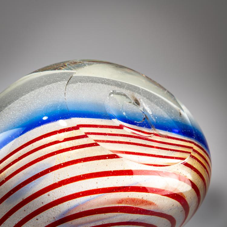 Bild 4 zu Objekt, Vase mit Spiraldekor, um 1959, Anzolo Fuga, A.Ve.M., Murano, 181B 604