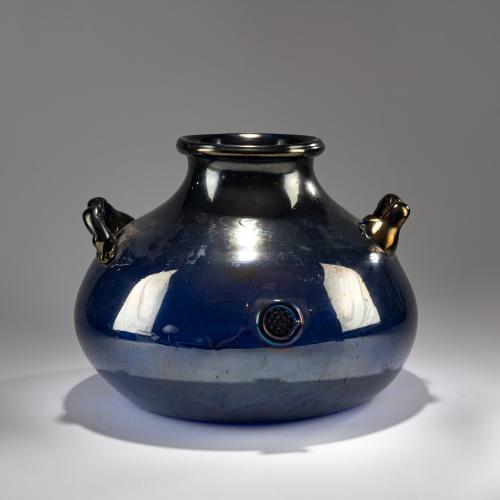 Huge vase with handles 'Iridato', 1914-20