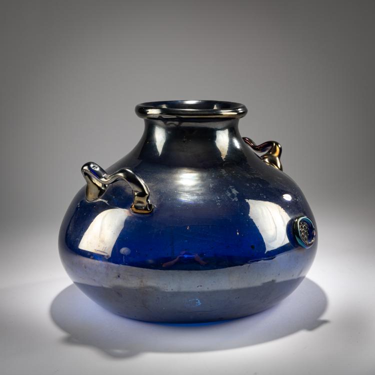 Bild 1 zu Objekt, Huge vase with handles 'Iridato', 1914-20, Benvenuto Barovier (attributed), Barovier, Artisti, Murano (zug. / attr.), 181B 532