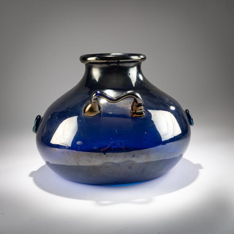 Bild 2 zu Objekt, Huge vase with handles 'Iridato', 1914-20, Benvenuto Barovier (attributed), Barovier, Artisti, Murano (zug. / attr.), 181B 532