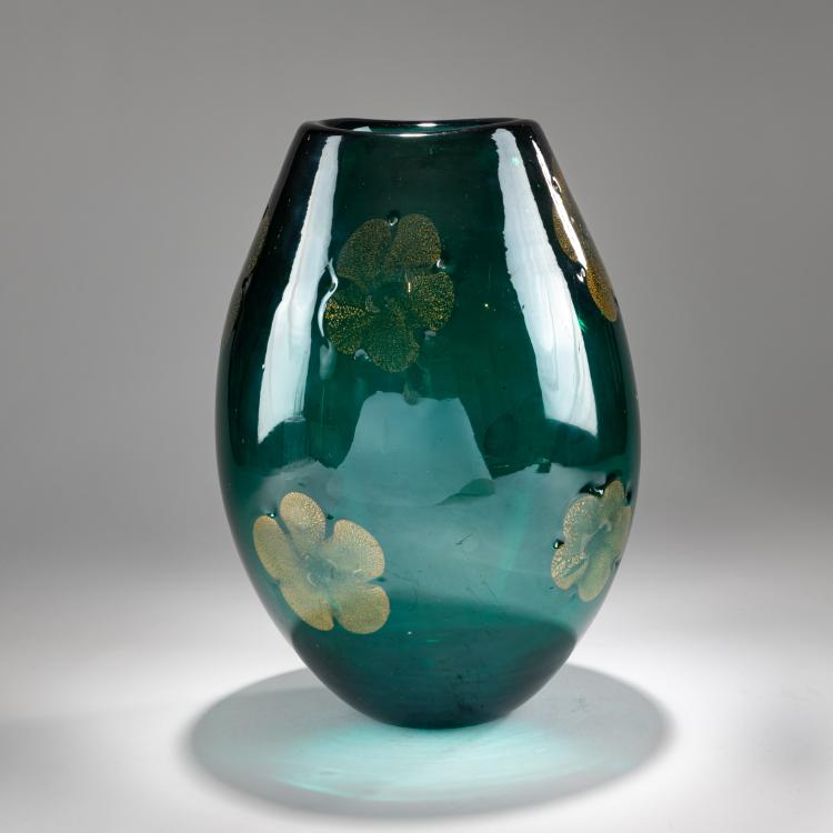 Hauptbild zu Objekt, Vase, 1940s, Alfredo Barbini, V.A.M.S.A., Murano, 181B 590