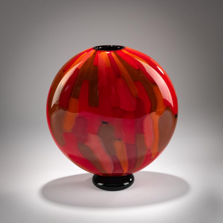 Bild 2 zu Objekt, Vase 'Ardente', 1995, Seguso Viro, Murano, 181B 716
