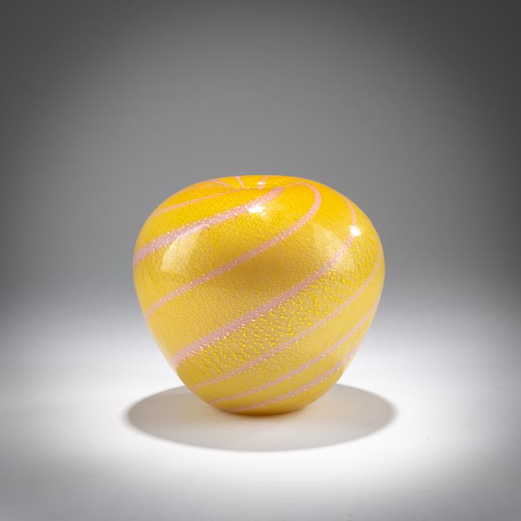 Bild 1 zu Objekt, Vase 'Reazioni policrome', um 1950-52, Giulio Radi, A.Ve.M., Murano, 181B 600