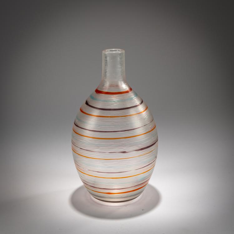 Bild 1 zu Objekt, Vase 'A fili molato', 1942, Carlo Scarpa, Venini, Murano, 181B 592