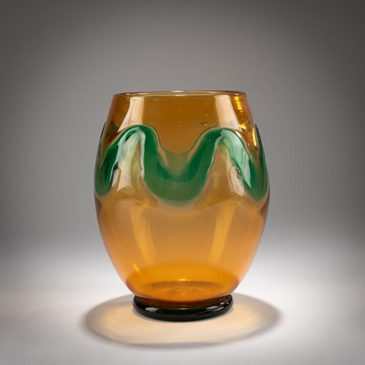Bild 1 zu Objekt, Vase, 1921-23, Vittorio Zecchin, Cappellin-Venini; Cappellin, M.V.M., Murano, 181B 533