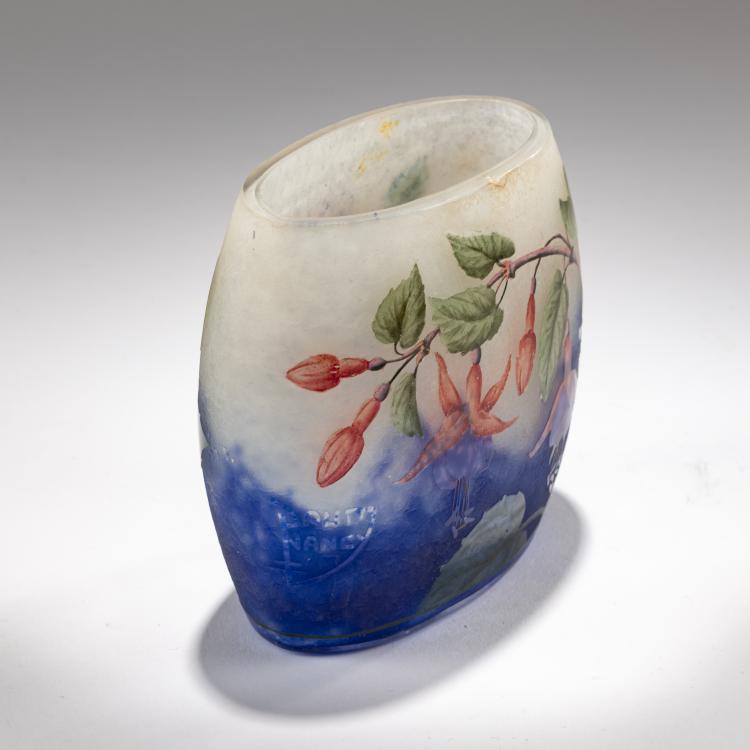 Bild 3 zu Objekt, Vase 'Fuchsias', 1905-10, Daum Fr&egrave;res, Nancy, 182A 26