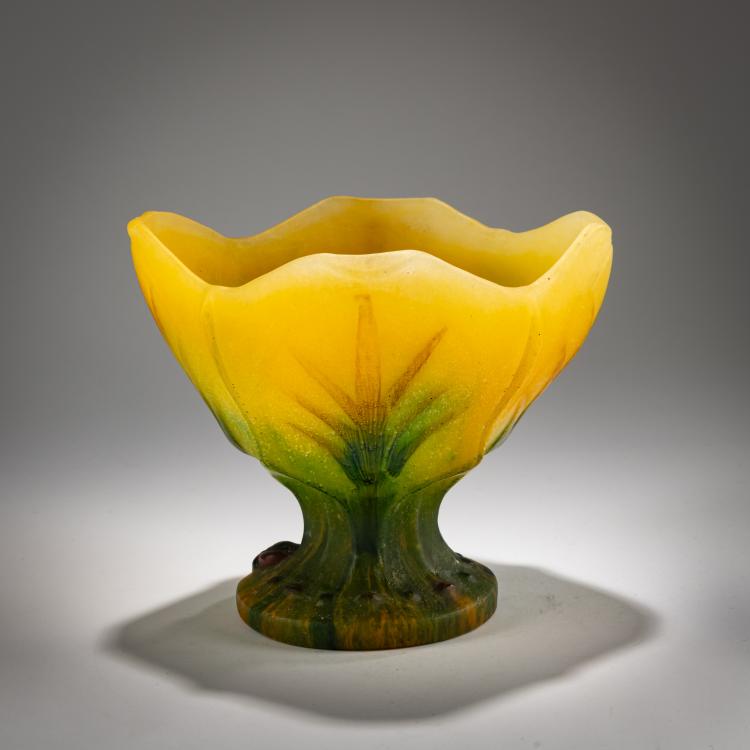 Hauptbild zu Objekt, Pokalvase, um 1925, Amalric Walter, Walter, Amalric, Nancy, 182A 186