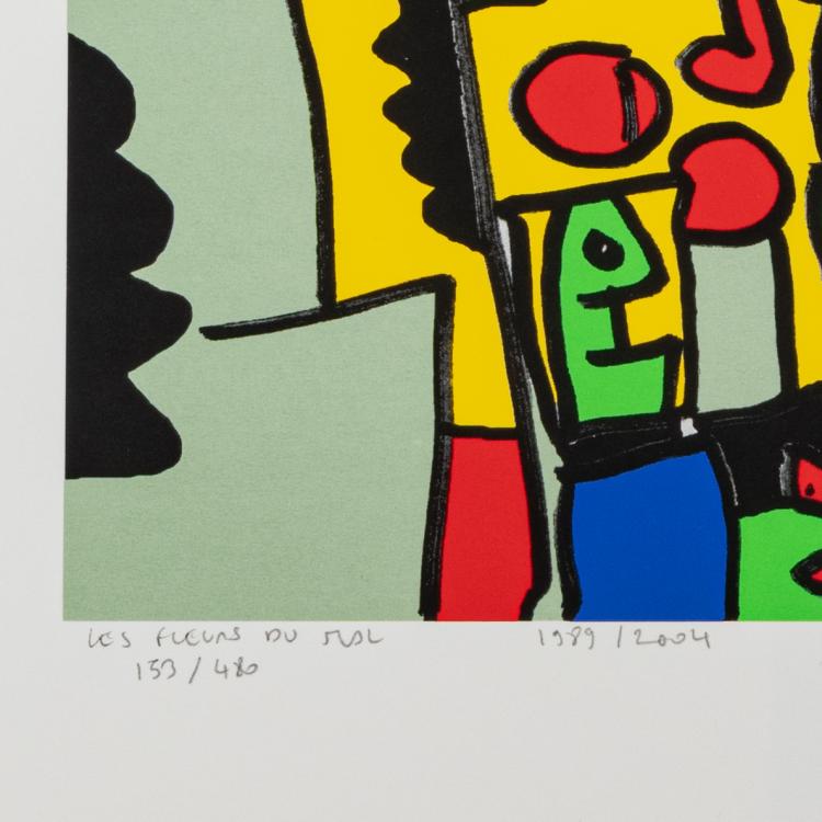 Bild 1 zu Objekt, 'LES FLEURS DU MAL', 1989/2004, Thierry Noir, 181C 845
