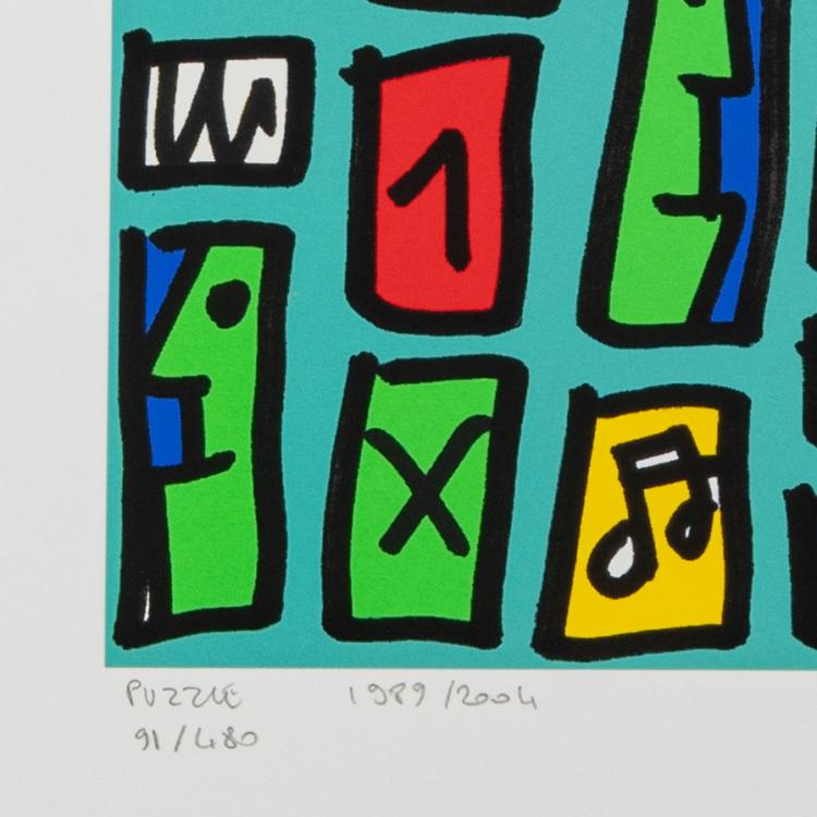 Bild 1 zu Objekt, 'PUZZLE', 1989/2004, Thierry Noir, 181C 846