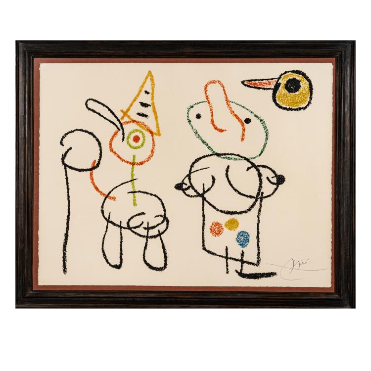 Bild 1 zu Objekt, Work from 'Ubu aux Bal&eacute;ares', 1971, Joan Mir&oacute;, 181C 742