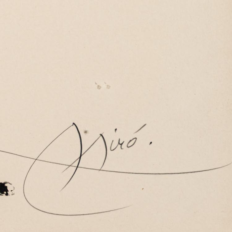 Bild 2 zu Objekt, Work from 'Ubu aux Bal&eacute;ares', 1971, Joan Mir&oacute;, 181C 742