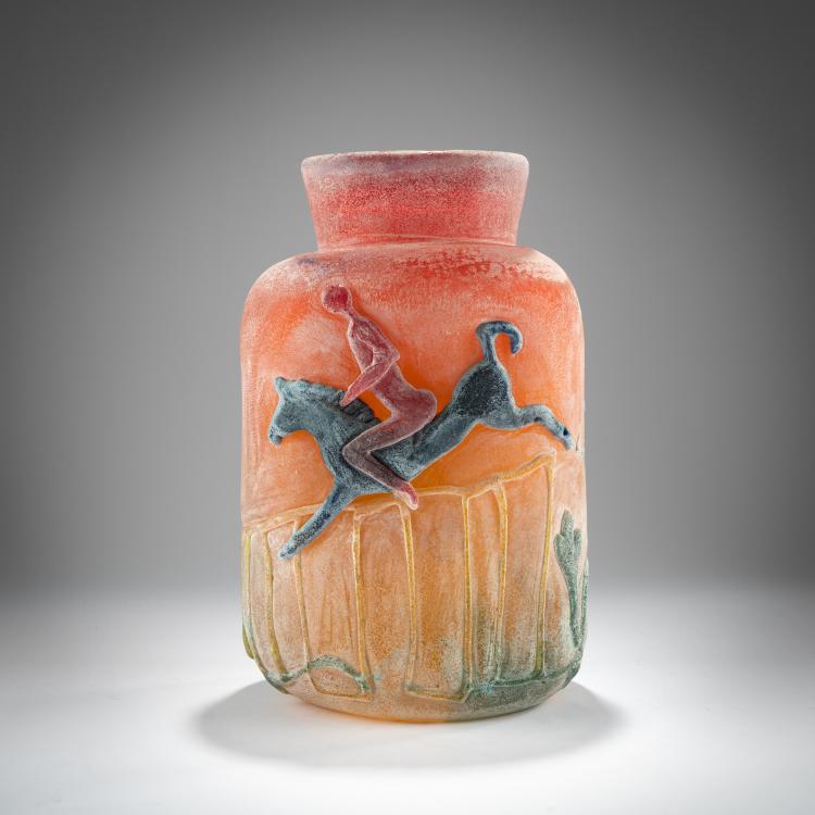 Hauptbild zu Objekt, Vase 'Scavo', 1955, Napoleone Martinuzzi, Cenedese, Gino, Murano, 181B 629