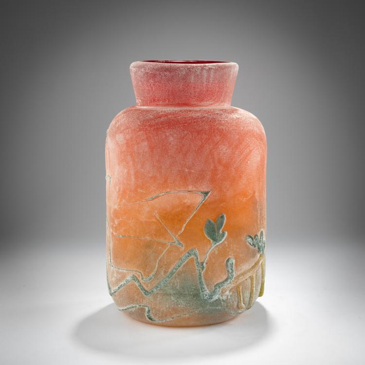 Bild 1 zu Objekt, Vase 'Scavo', 1955, Napoleone Martinuzzi, Cenedese, Gino, Murano, 181B 629