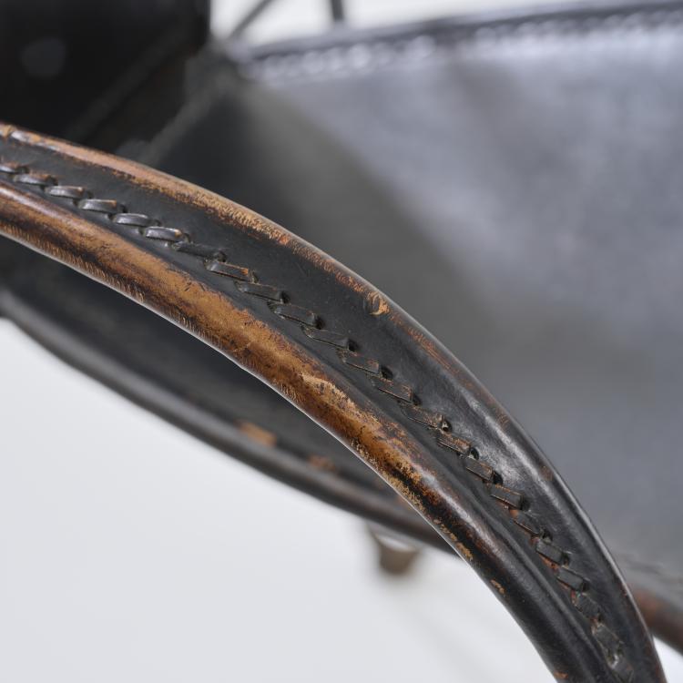 Bild 3 zu Objekt, Two chairs and one armchair, 1950s/60s, Jacques Adnet (after), Frankreich / France, 181A 317