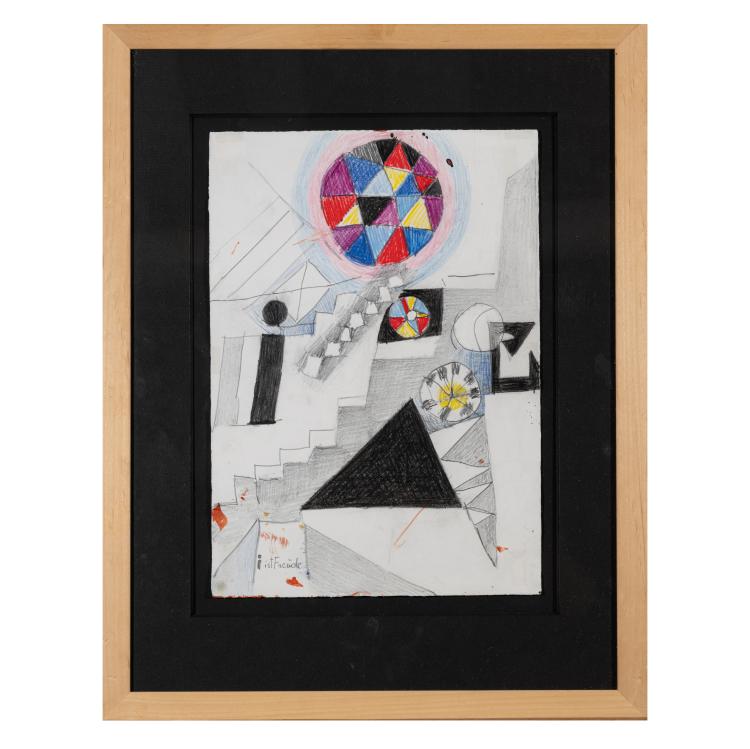 Bild 1 zu Objekt, 'i ist Freude', 1958, Johannes Itten, 181C 739