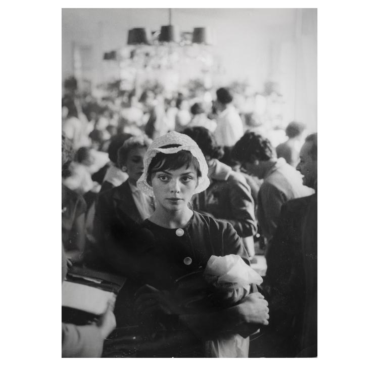 Bild 2 zu Objekt, 2 Portraits of 'Barbara Kwiatkowska(-Lass)' in Paris, 1961, Horst H. Baumann, 181C 754