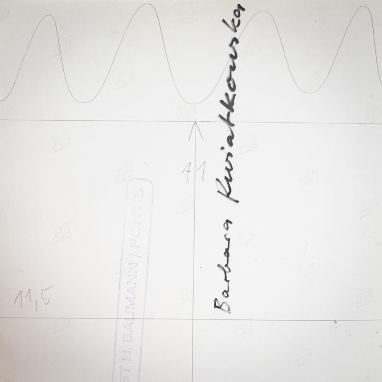 Bild 3 zu Objekt, 2 Portraits of 'Barbara Kwiatkowska(-Lass)' in Paris, 1961, Horst H. Baumann, 181C 754