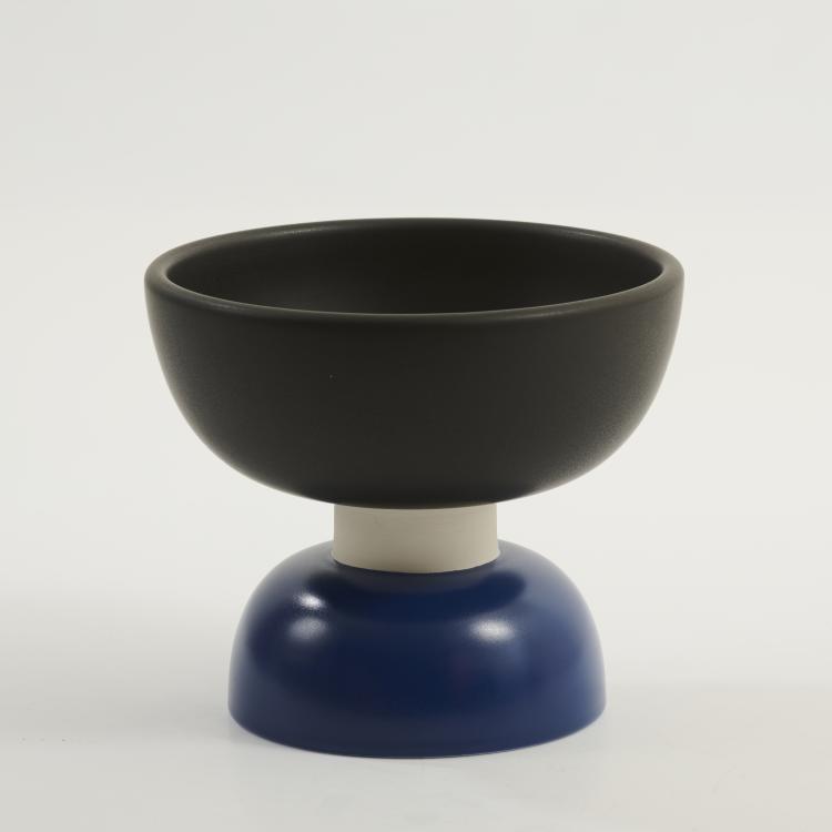 Hauptbild zu Objekt, Footed bowl 'Alzata Piccola' - '544', 1958 (design), Ettore Sottsass, Bitossi, Montelupo, 181A 80