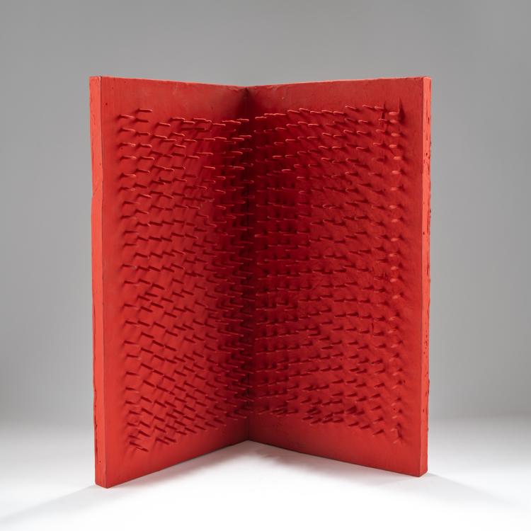 Hauptbild zu Objekt, Sculpture 'Tableau Clous', 1961, Bernard Aubertin, 181C 770