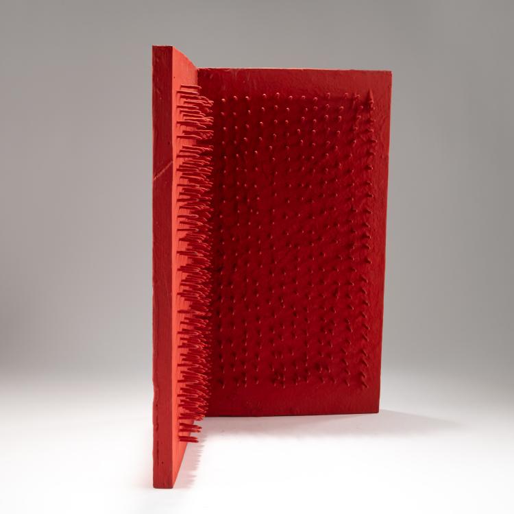 Bild 1 zu Objekt, Sculpture 'Tableau Clous', 1961, Bernard Aubertin, 181C 770