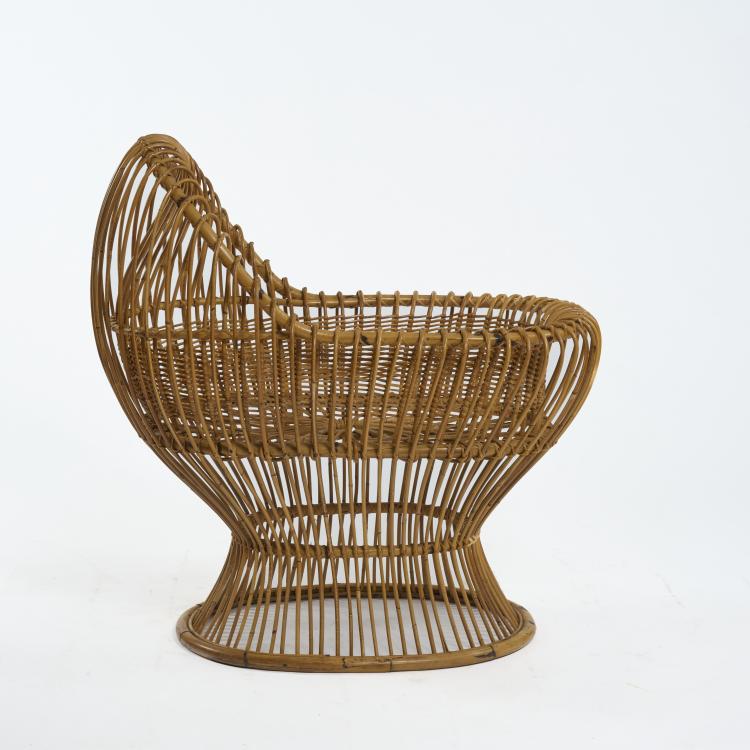 Bild 1 zu Objekt, Children's cradle, 1960s, Sergio Asti, Bonacina, Como, 181A 391