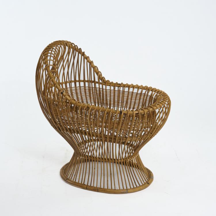 Bild 2 zu Objekt, Children's cradle, 1960s, Sergio Asti, Bonacina, Como, 181A 391