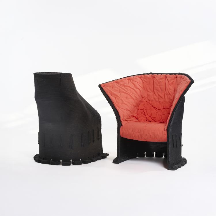 Bild 3 zu Objekt, Zwei Armlehnsessel 'i Feltri', 1986, Gaetano Pesce, Cassina, Mailand / Milan, 181A 462
