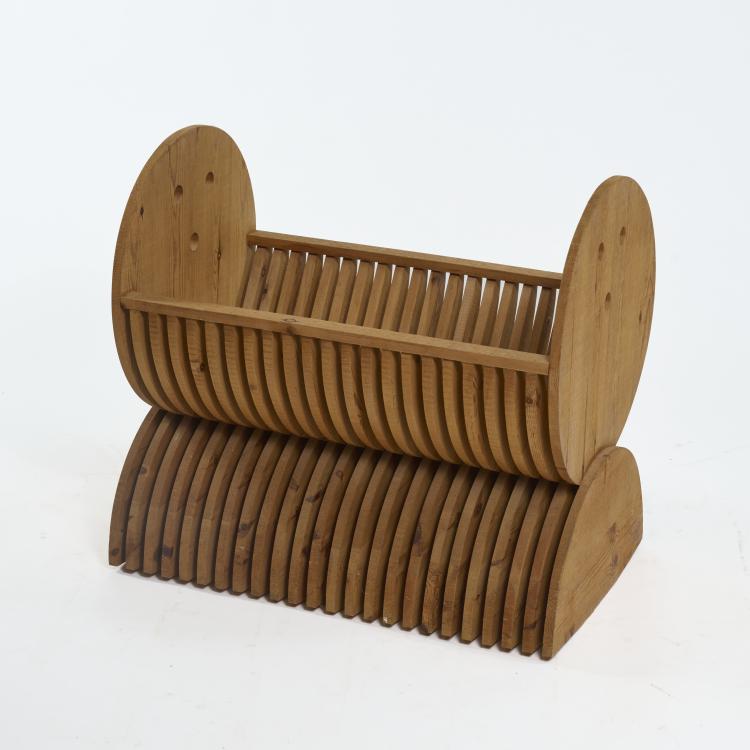 Bild 2 zu Objekt, Wiege 'Annabella', 1973 (Entwurf), Mario Ceroli, Poltronova, Pistoia, 181A 415