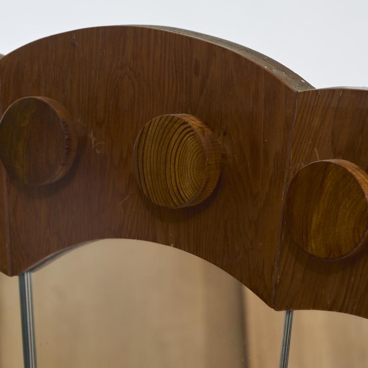 Bild 2 zu Objekt, Wall mirror 'Pavone', 1970s, Sirio Alessandri, Pallucco, Rom / Rome, 181A 439