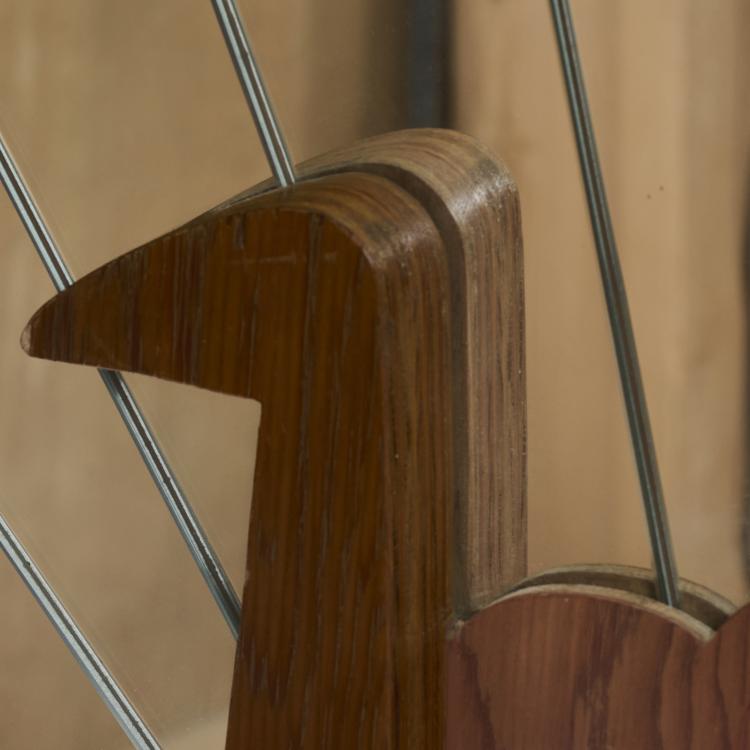 Bild 3 zu Objekt, Wall mirror 'Pavone', 1970s, Sirio Alessandri, Pallucco, Rom / Rome, 181A 439