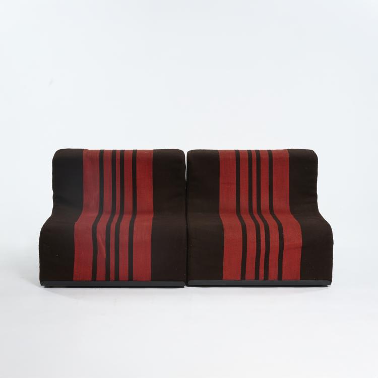 Bild 1 zu Objekt, Zwei Sessel 'Sofo', 1966,  Superstudio,Piero Frassinelli,Alessandro Magris,Roberto Magris,Adolfo Natalini,Cristiano Toraldo di Francia, Poltronova, Pistoia, 181A 265