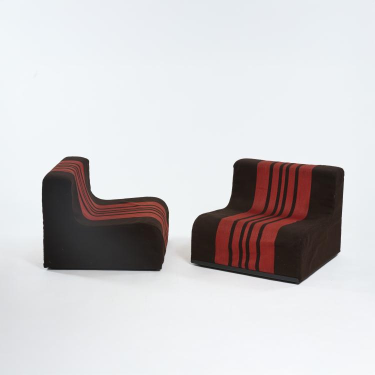 Bild 2 zu Objekt, Zwei Sessel 'Sofo', 1966,  Superstudio,Piero Frassinelli,Alessandro Magris,Roberto Magris,Adolfo Natalini,Cristiano Toraldo di Francia, Poltronova, Pistoia, 181A 265