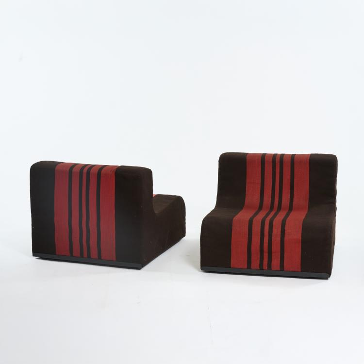 Bild 3 zu Objekt, Zwei Sessel 'Sofo', 1966,  Superstudio,Piero Frassinelli,Alessandro Magris,Roberto Magris,Adolfo Natalini,Cristiano Toraldo di Francia, Poltronova, Pistoia, 181A 265