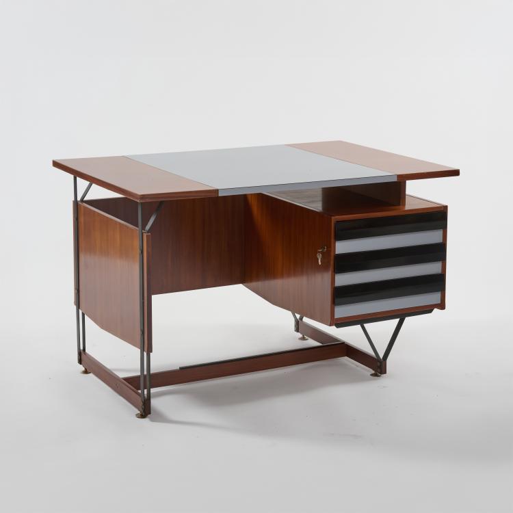 Hauptbild zu Objekt, Desk, 1960s, Enzo Strada, Fratelli Tenani, Italien, 181A 387