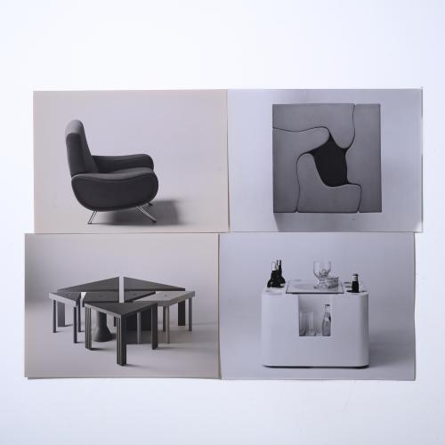 Four product photographs, 1951-1983
