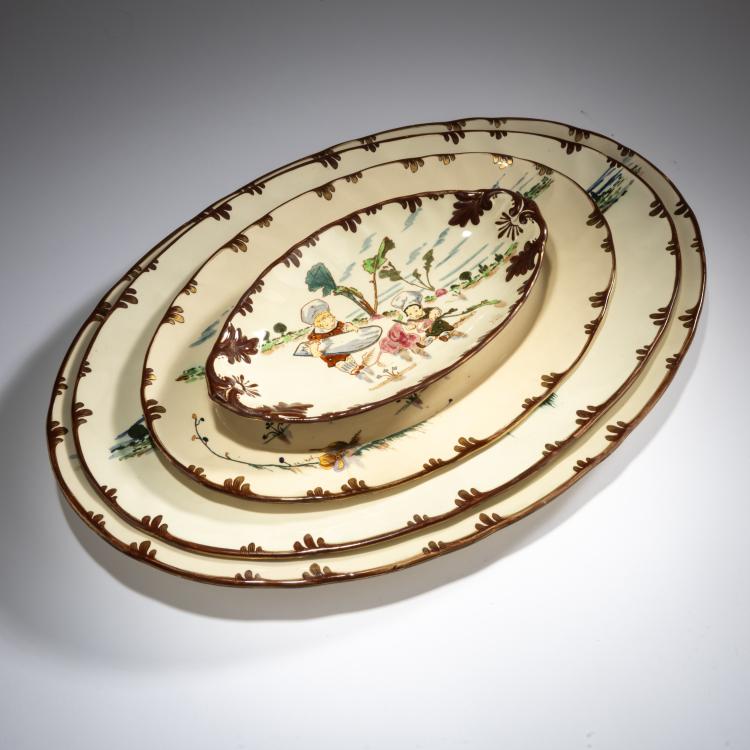 Bild 2 zu Objekt, 43-piece tableware 'Parisien' 1875, Antoine-Albert Richard, Richard-Froment, Barluet & Cie., Creil, 182A 334