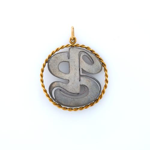Unique pendant 'SH', 1897