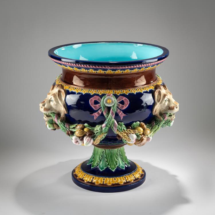 Bild 1 zu Objekt, Jardiniere, presumably 1871, Minton & Co., Stoke-on-Trent, 182A 332
