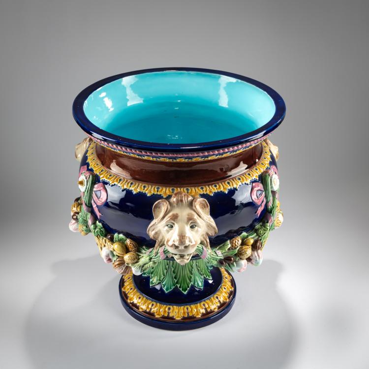 Bild 2 zu Objekt, Jardiniere, presumably 1871, Minton & Co., Stoke-on-Trent, 182A 332