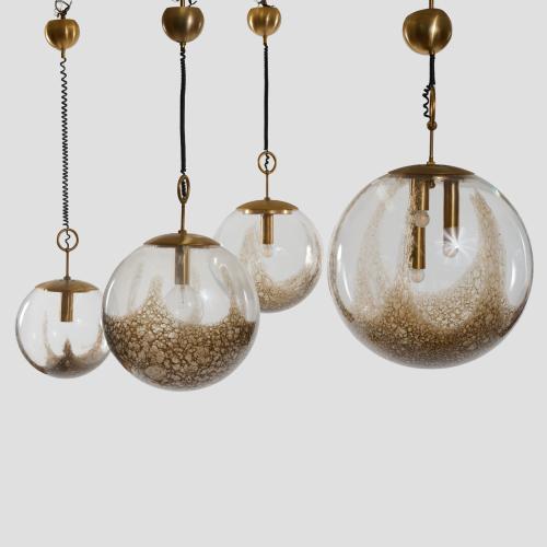 Four Pendant lights, 1960s (design)