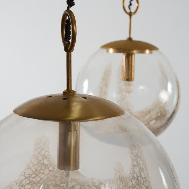 Bild 8 zu Objekt, Four Pendant lights, 1960s (design), Angelo Brotto, Esperia, Poggibonsi, 181A 368