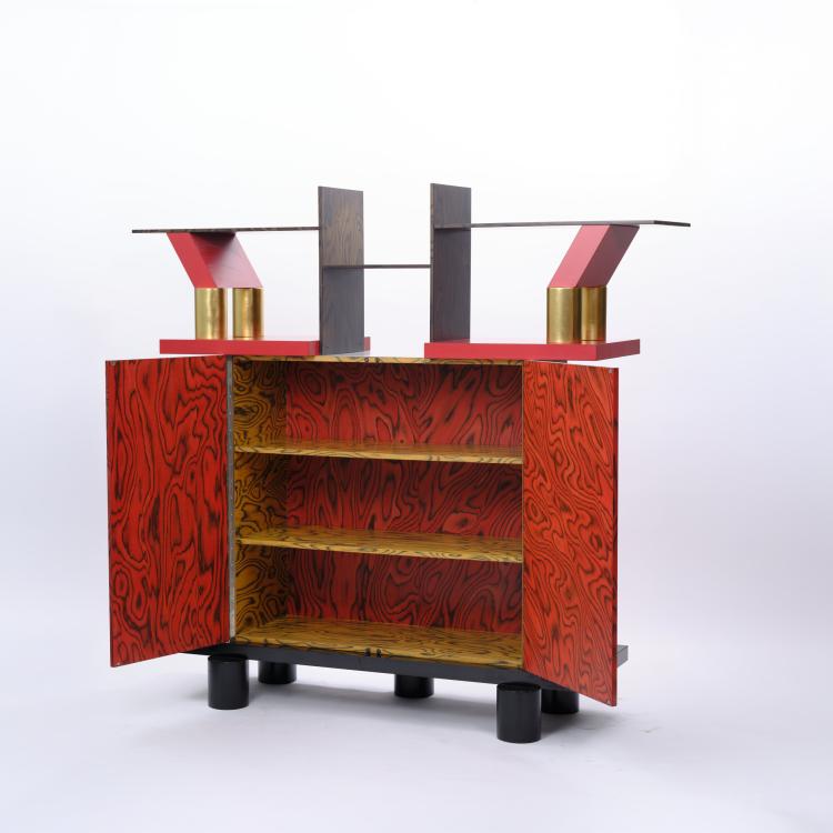 Bild 2 zu Objekt, Sideboard / Regal / Raumteiler 'Freemont', 1985 (Entwurf), Ettore Sottsass, Memphis, Mailand / Milan, 183A 582