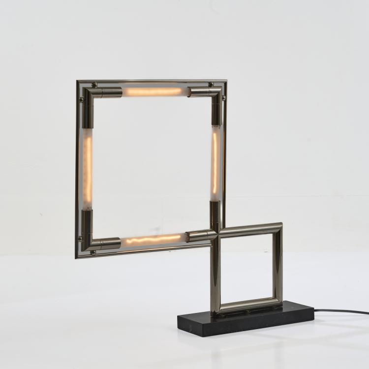 Bild 2 zu Objekt, Table light 'Quadro', 1929 (design), Jacques Adnet, Frankreich / France, 181A 173