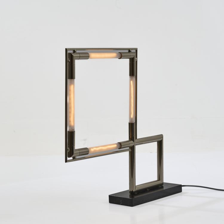 Bild 3 zu Objekt, Table light 'Quadro', 1929 (design), Jacques Adnet, Frankreich / France, 181A 173