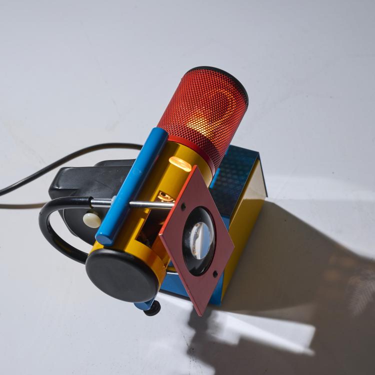 Bild 4 zu Objekt, Projection clock 'Time Beam', 1985, Stephen Savage, Timebeam, England; Savage, Stephen; Savage, Anthea, 181A 468