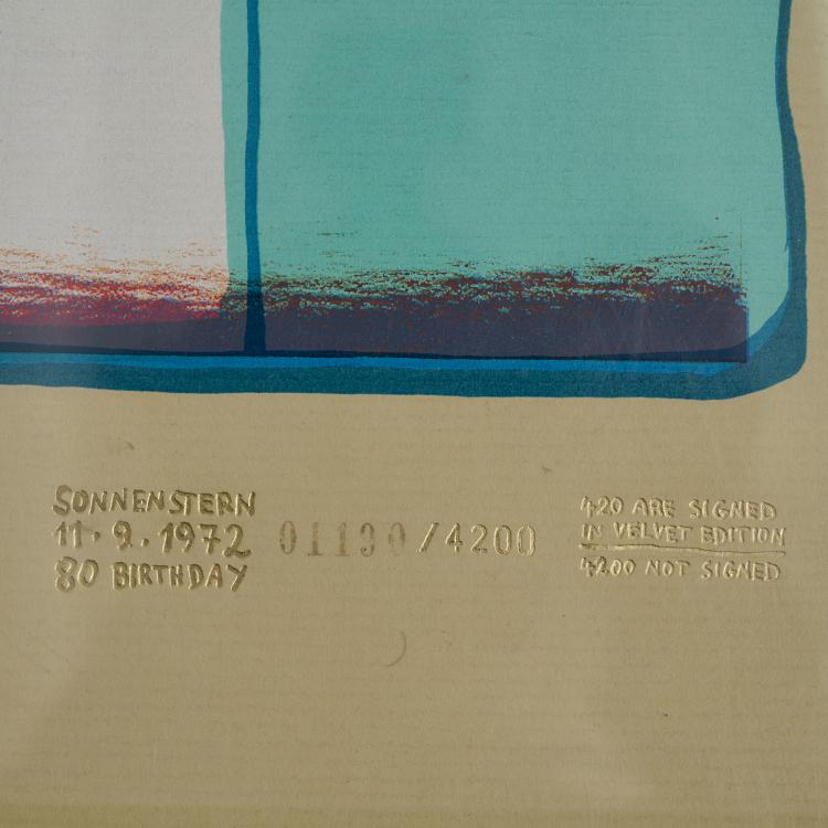 Bild 2 zu Objekt, 'Hommage &agrave; Schr&ouml;der-Sonnenstern', 1972, Friedensreich Hundertwasser, 181C 787