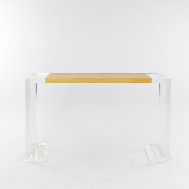 Hauptbild zu Objekt, Console 'Odeon', 1970s, Heino Stamm, Tura, Mailand / Milan ; M&ouml;belwerkstatt f&uuml;r Acrylglas, Innsbruck, 181A 446