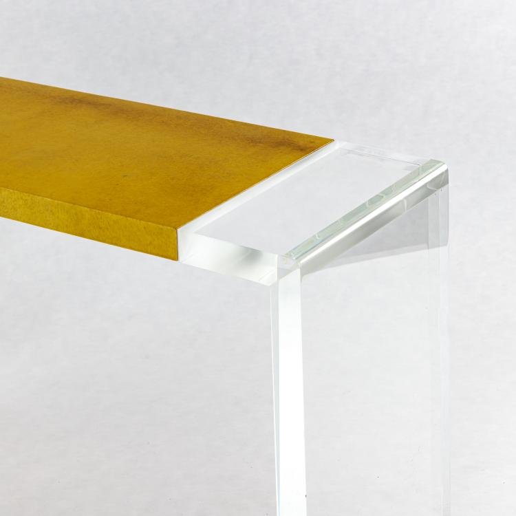 Bild 2 zu Objekt, Console 'Odeon', 1970s, Heino Stamm, Tura, Mailand / Milan ; M&ouml;belwerkstatt f&uuml;r Acrylglas, Innsbruck, 181A 446