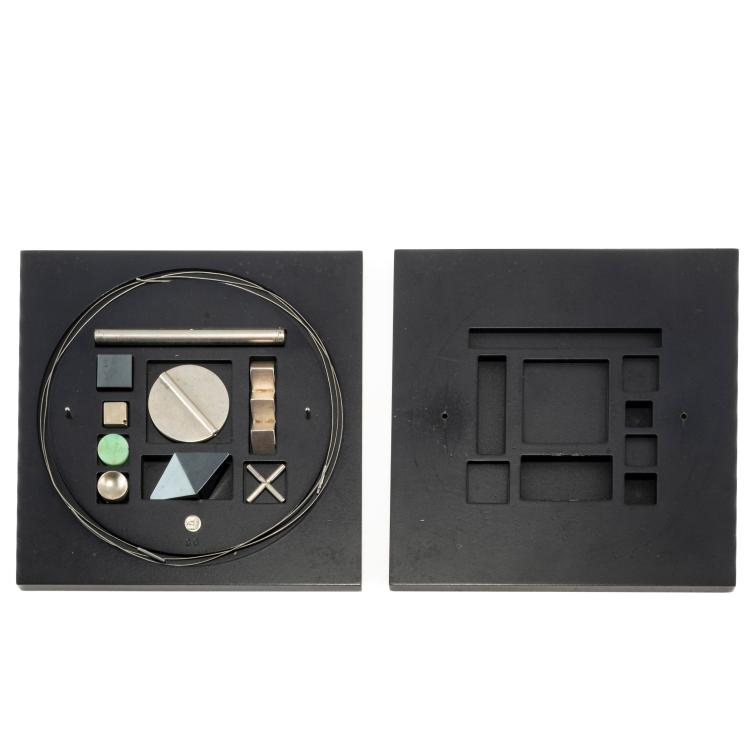 Hauptbild zu Objekt, 9-piece jewelry box, 1990, Hermann J&uuml;nger, 182D 1041