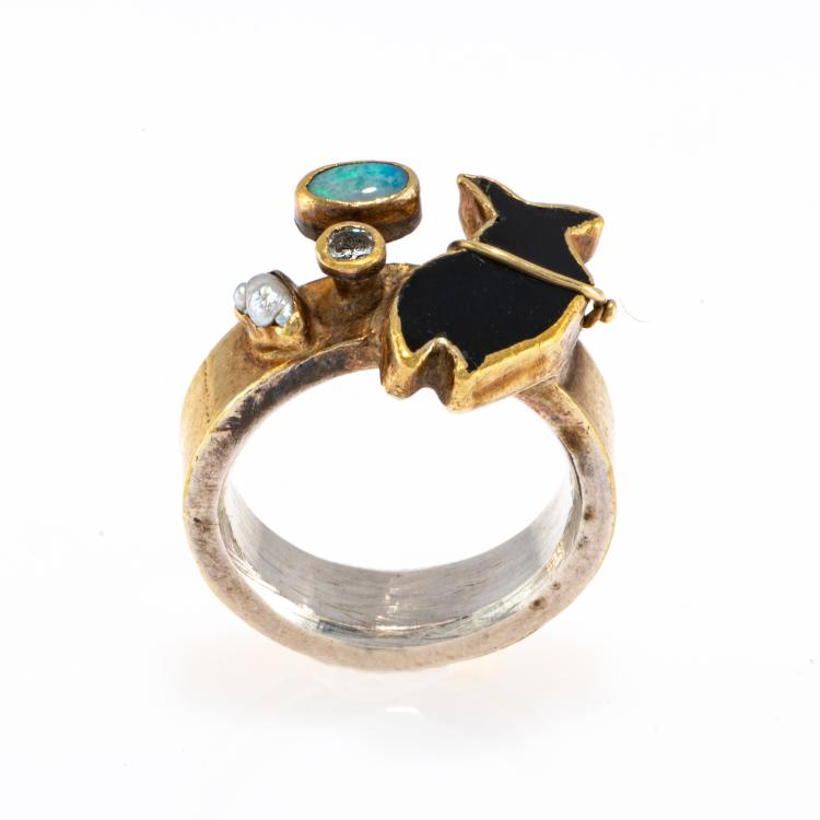 Bild 2 zu Objekt, Ring, c. 1984, Manfred Bischoff, 